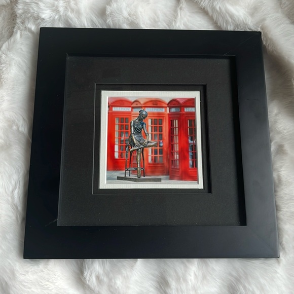 ⭐️ 2/$10 or 3/$15 - Framed “Young Dancer” Statue in England by Jurek Nems - Picture 1 of 5